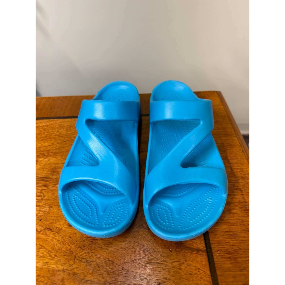 Dawgs Z-Sandals Blue Slip On Comfort Slide Sandals Womens Size 10 Mens 8 42